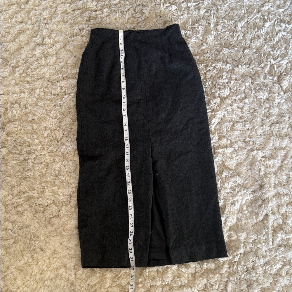 Vintage Jones New York Women’s 100% Wool Pencil Skirt Size 4 made in the USA - Picture 6 of 9